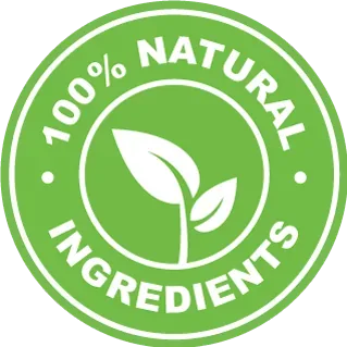 100% natural ingredients mark